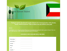 Tablet Screenshot of kuwaitarabic.com